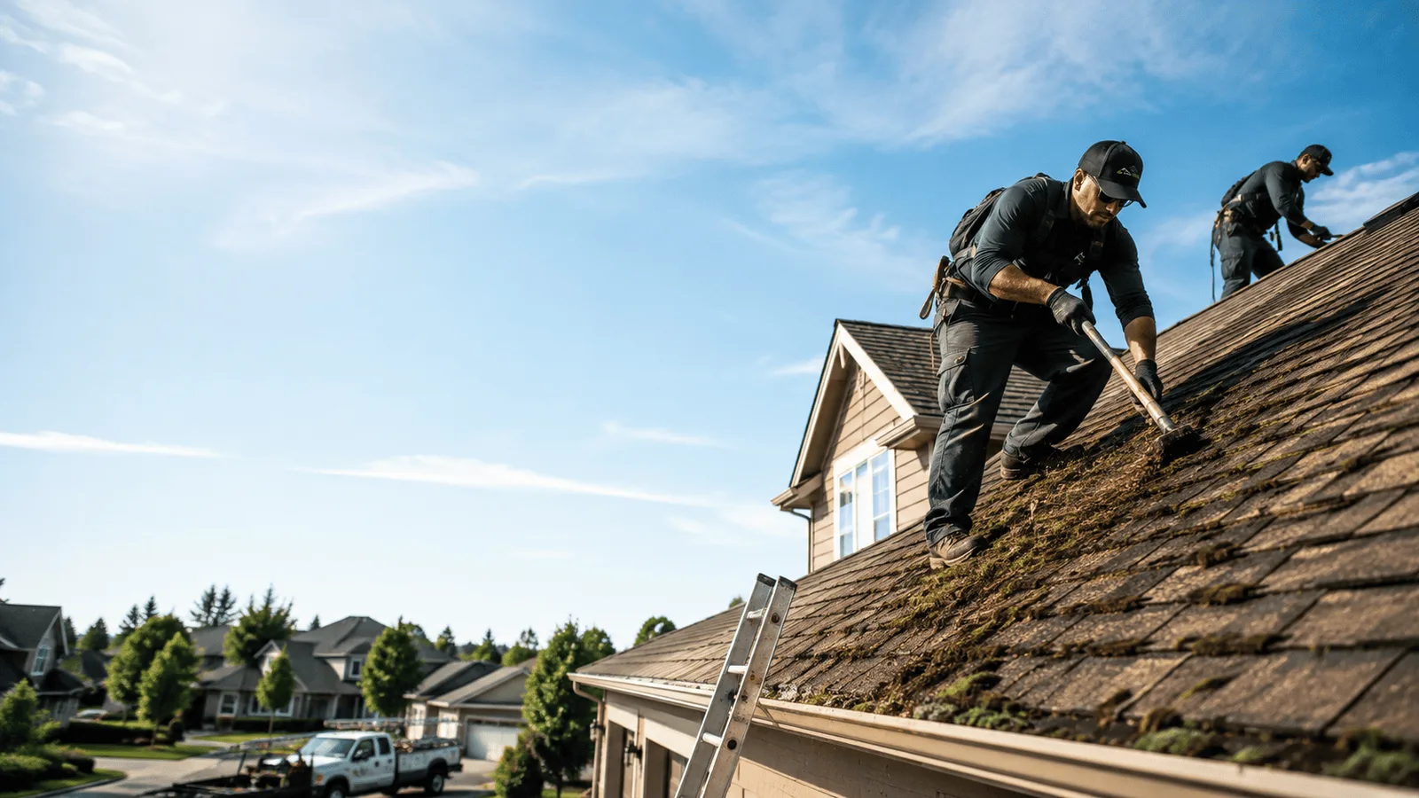 Roof Moss Removal in Paris, OH near me